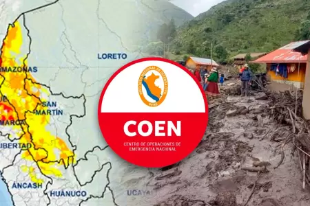 COEN advierte activacin de quebradas en 12 regiones para este martes y mircole
