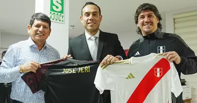 Jos Jer se reuni con Lozano y Ferrari durante su visita a la FPF.