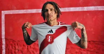 Se present la nueva camiseta de la Seleccin Peruana.