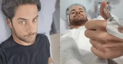 Andrs Wiese revel que fue operado de emergencia