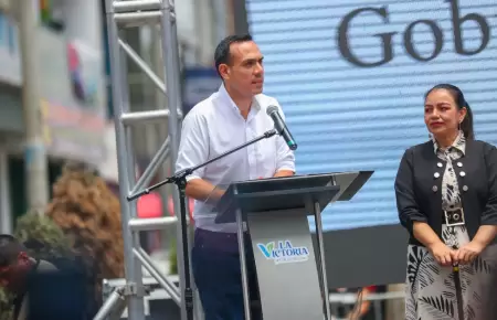 Jos Jer durante su presentacin en Gamarra.
