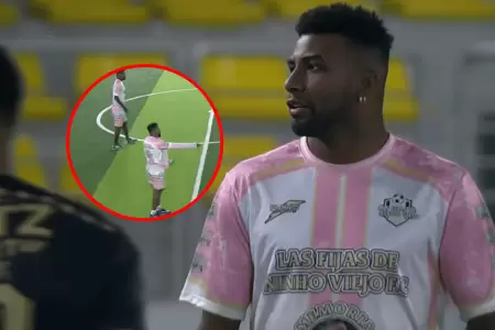 Carlos Ascues y Alexi Gmez reaparecen en 'pichanga' tras ampay