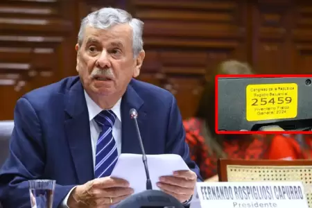 Ministerio Pblico podra investigar a Fernando Rospigliosi.