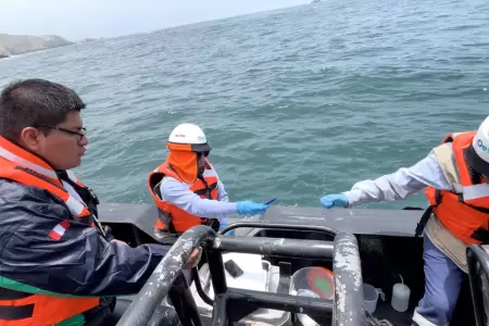 Fiscala Ambiental analiza persistencia de contaminacin por derrame de Repsol