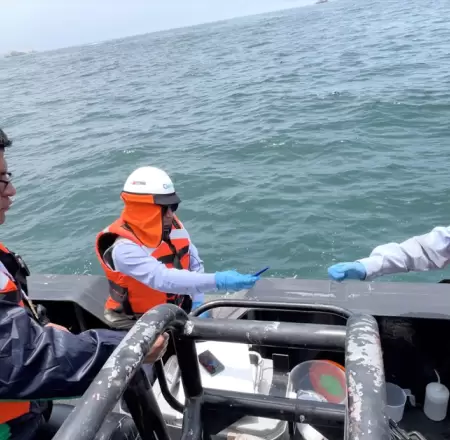 Fiscala Ambiental analiza persistencia de contaminacin por derrame de Repsol