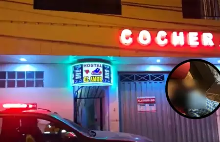 Hombre asesina a su presunta amante dentro de hostal en Carabayllo y luego se qu
