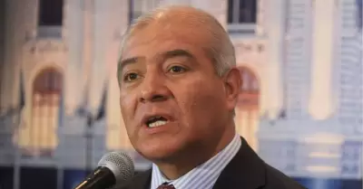 Wilfredo Pedraza, exjefe del INPE