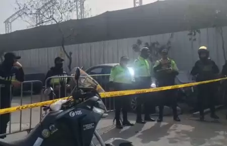 Sicarios atacaron a balazos colegio en SJL en pleno estado de emergencia.