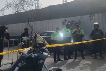 Sicarios atacaron a balazos colegio en SJL en pleno estado de emergencia.