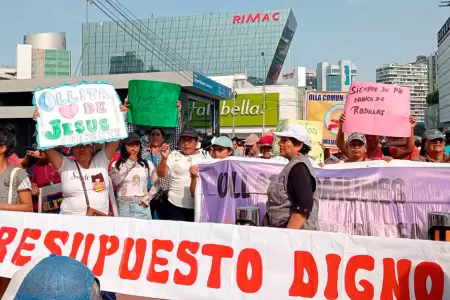 Valerosas madres piden ms presupuesto al Gobierno.