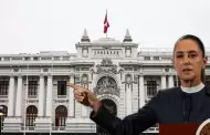 Congreso: Pleno aprobó declarar persona non grata a presidenta de México, Claudia Sheinbaum