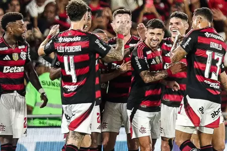 Flamengo entrenar en Matute antes de la final de la Copa Libertadores.