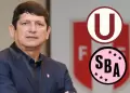 Agustn Lozano advierte a Universitario y Sport Boys por los derechos de TV: "Tienen que alinearse a la FPF"