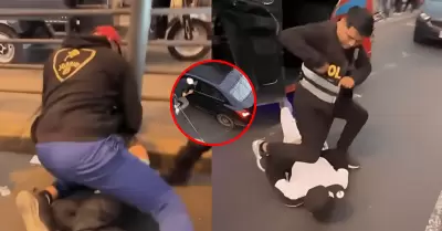 PNP y Serenazgo capturan a 'Los Buitres Nocturnos de Crcamo'