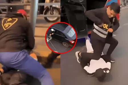 PNP y Serenazgo capturan a 'Los Buitres Nocturnos de Crcamo'