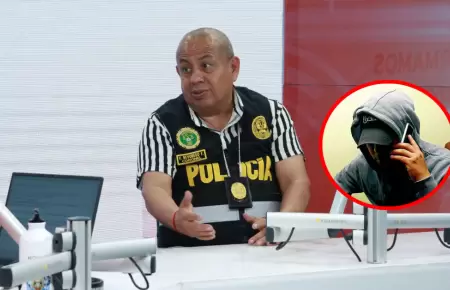 Coronel Revoredo en los estudios de Exitosa.