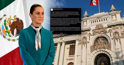 Mxico rechaza declaratoria de persona non grata contra Sheibaum por parte del C