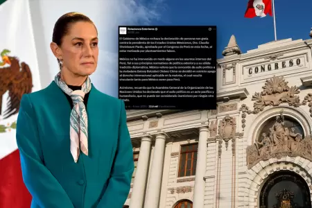 Mxico rechaza declaratoria de persona non grata contra Sheibaum por parte del C