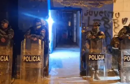 Capturan a seis integrantes de banda de extorsionadores en el Callao.