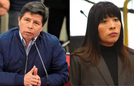 Betssy Chvez y Pedro Castillo seran inhabilitados por 10 aos.