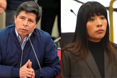 Betssy Chvez y Pedro Castillo seran inhabilitados por 10 aos.