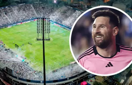 Alianza Lima planea ampliar Matute para recibir al Inter de Lionel Messi.