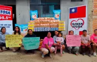 Exitosa y Gobierno de Taiwán entregan importante donación de alimentos a olla común en San Juan de Lurigancho