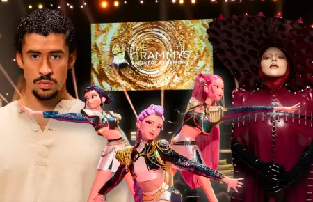 Bad Bunny, Lady Gaga y HUNTR/X nominados para los Grammys 2026
