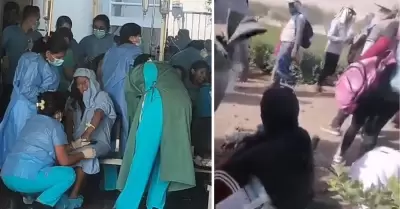 Al menos 60 recolectores resultaron intoxicados en fundo