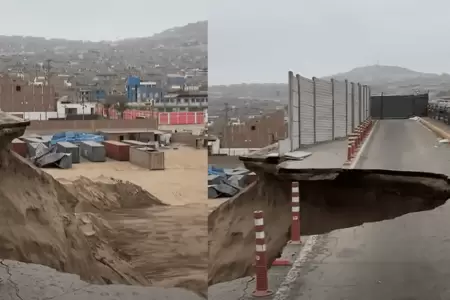 Enorme forado en la avenida Nstor Gambetta genera alarma
