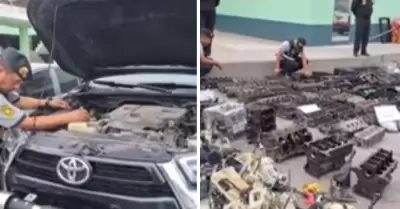 Autopartes valorizadas en ms de 2 millones de soles