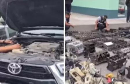 Autopartes valorizadas en ms de 2 millones de soles