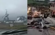 Tornado en Brasil: Devastador fenmeno dej heridos y destrozos en Rio Bonito do Iguau