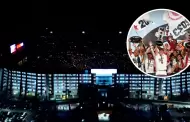 ¡Apagón en el Monumental! Así fue la vuelta olímpica de Universitario tras consagrarse tricampeón