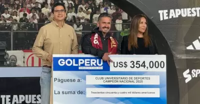 GOLPERU premi al Club Universitario de Deportes
