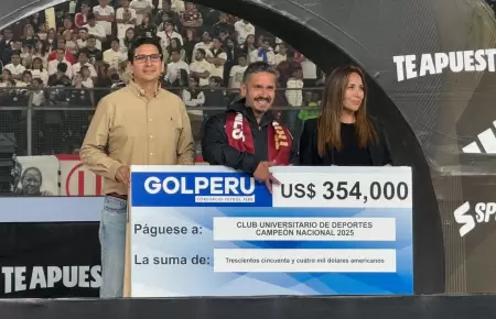GOLPERU premi al Club Universitario de Deportes