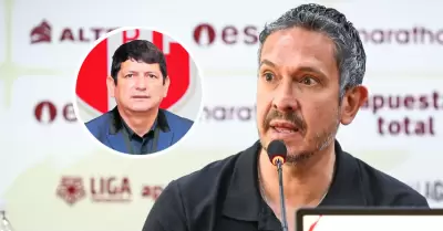 Franco Velazco respondi a Agustn Lozano por los derechos de TV de la 'U'.