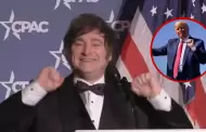 Javier Milei baila al ritmo de "YMCA" emulando estilo de Donald Trump durante conferencia empresarial