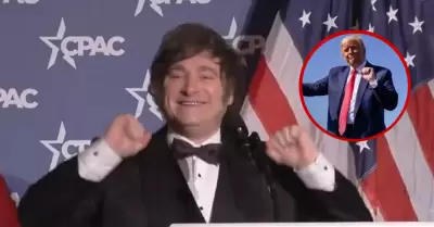 Javier Milei baila al ritmo de "YMCA" emulando estilo de Donald Trump