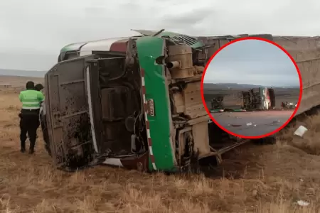 Bus interprovincial se despist y dej el saldo de tres personas fallecidas