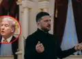 Zelenski no teme a Trump: Asegura que son "amigos" y agradece intervencin del rey Carlos III