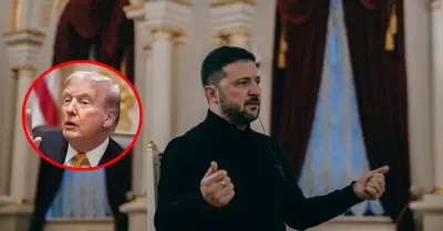 Zelenski no teme a Trump.