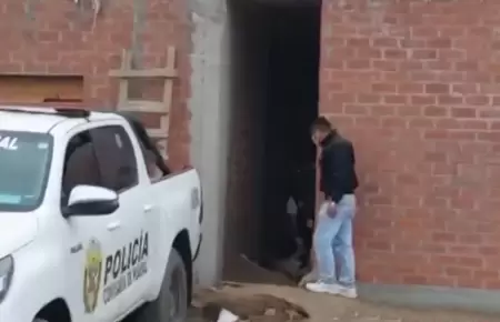 Una mujer y sus dos hijos fueron encontrados muertos y enterrados en Huaral.