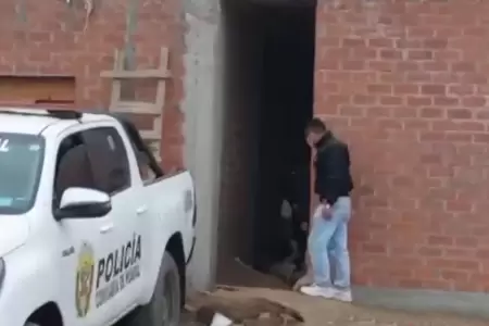 Una mujer y sus dos hijos fueron encontrados muertos y enterrados en Huaral.