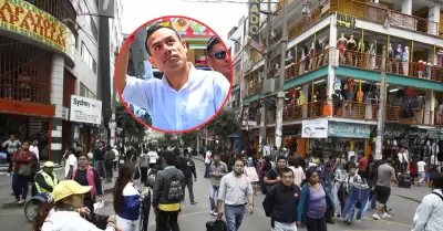 Gamarra ser intervenida por la Municipalidad de La Victoria y el Gobierno.