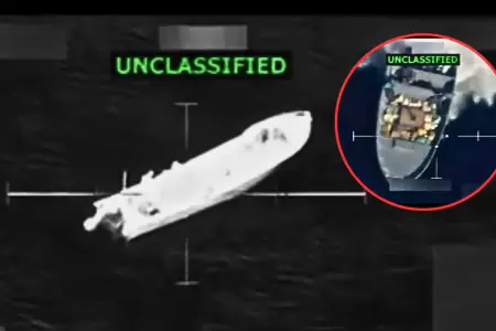 Seis muertos tras ataques de EE.UU. a presuntas narcolanchas.