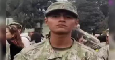 Joven militar perdi la vida tras brutal agresin de barristas en Los Olivos.