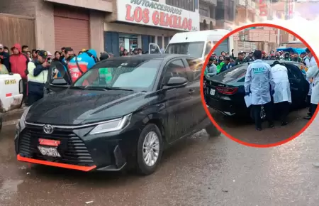 Joven de 22 aos fue asesinado en Juliaca (Puno) por sujetos en motocicletas.