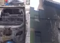 Mototaxista se niega a pagar cupo de S/5 diarios y extorsionadores prenden fuego a su vehculo