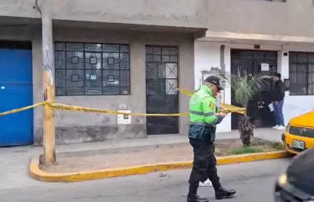 Agente terna recibi tres disparos de bala en El Agustino.